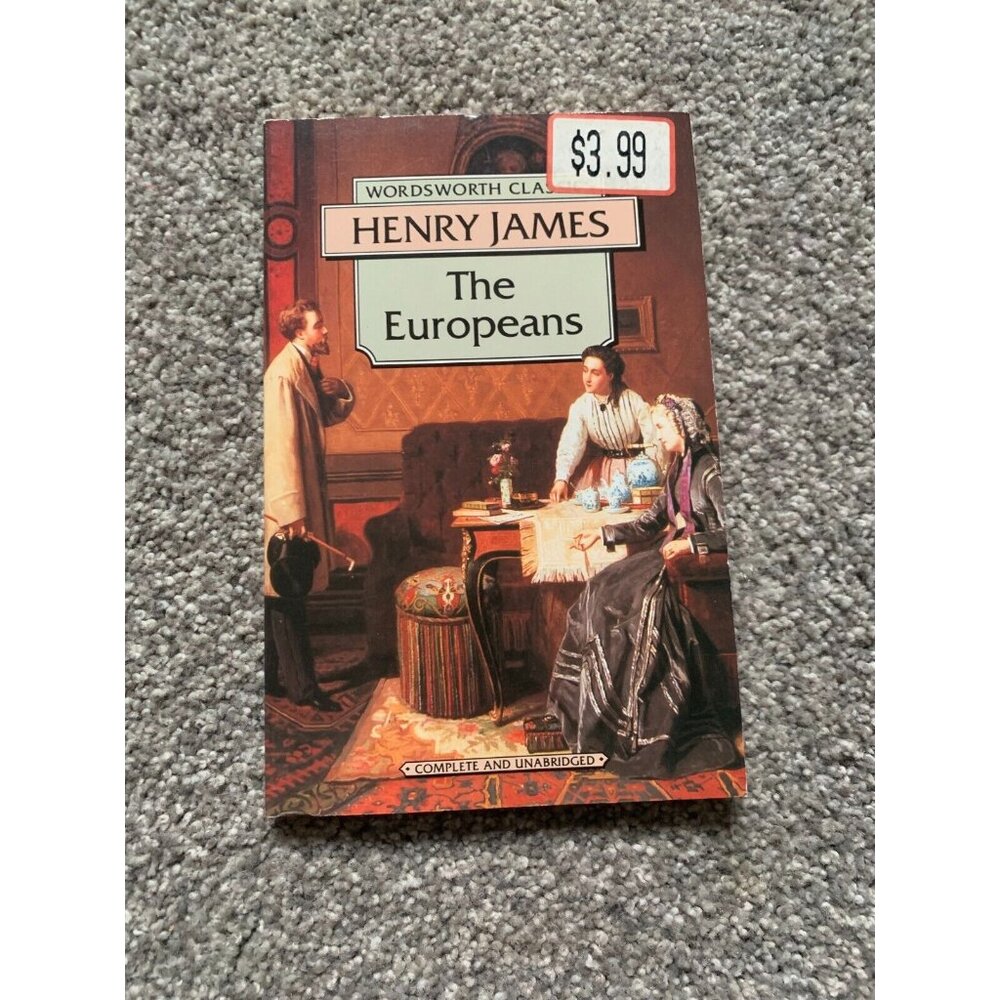 The Europeans (Wordsworth Classics) by Henry James - Paperback